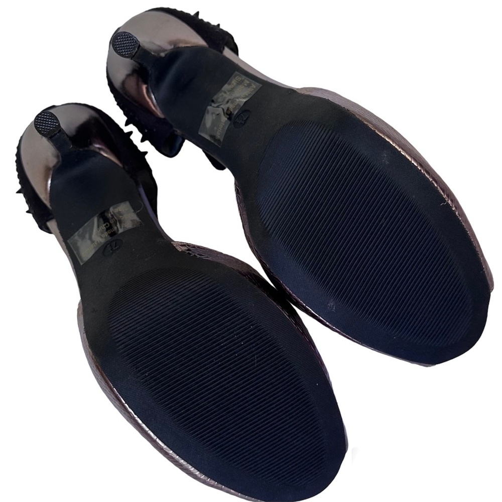 Diva Lounge Womens Metalic Platform Heel - Picture 12 of 12